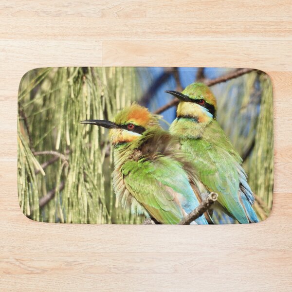 Item preview, Rainbow Bee-Eaters early morning designed and sold by Mark Grimsley.