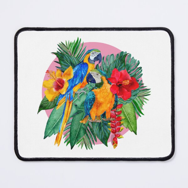 Item preview, Tropical Macaws Jungle Bouquet designed and sold by Sketchbook Designs.