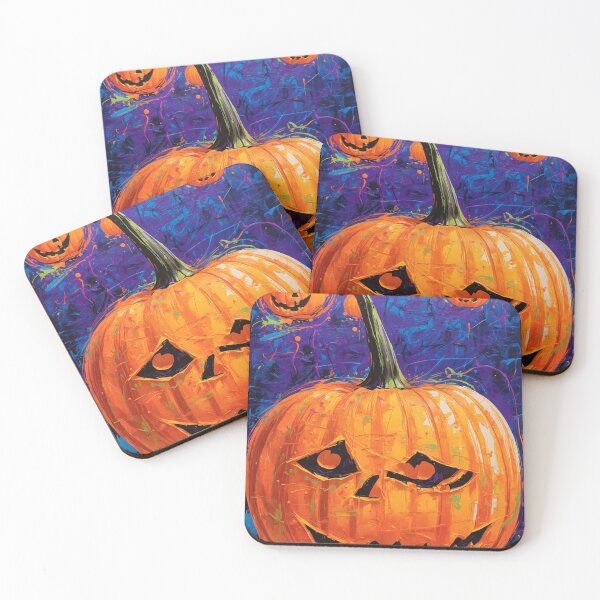 Item preview, Spooky Pumpkin Halloween Poster designed and sold by Sadia  Jannat.