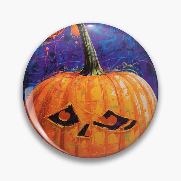 Item preview, Spooky Pumpkin Halloween Poster designed and sold by Sadia Jannat.