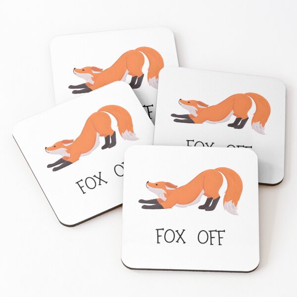 Item preview, Fox Off- Humorous Fox Pun Design  designed and sold by febstyle.