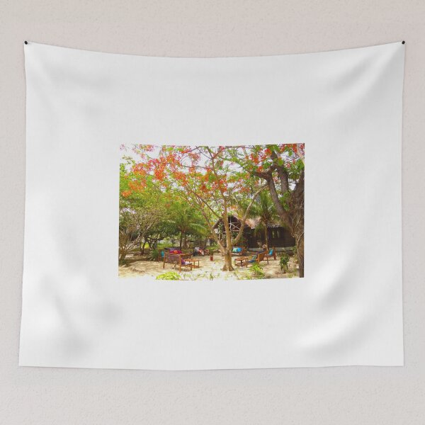 Item preview, Flame Trees And Cocktails - Bahari View Resort - Zanzibar - Tanzania - Africa designed and sold by exploramum.