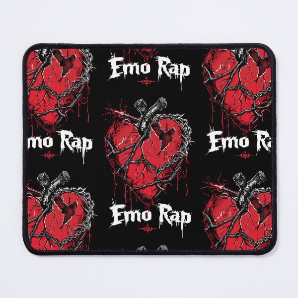 Item preview, Gothic Emo Rap Heart designed and sold by Piotrek0001.