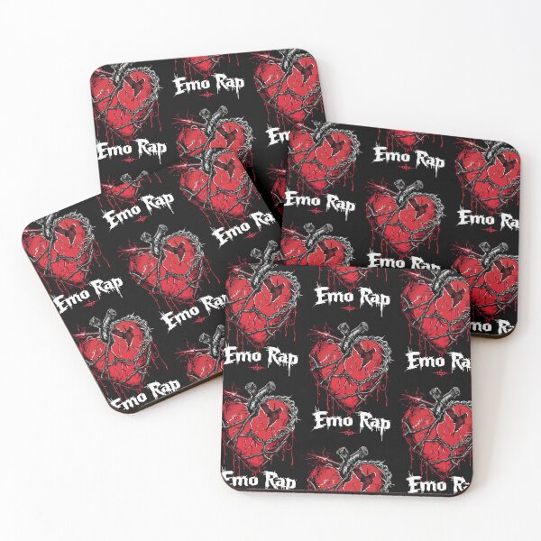 Item preview, Gothic Emo Rap Heart designed and sold by Piotrek0001.