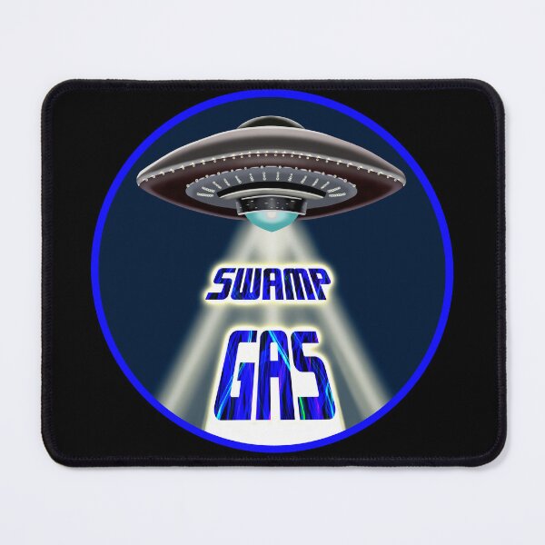 Item preview, Flying Saucer over Swamp Gas designed and sold by KateVanFloofno1.