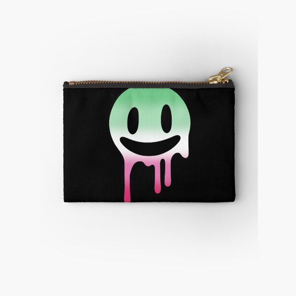 Item preview, Melting Smiley Face Abrosexual Pride Flag Colors, Trippy Drip Rave Abrosexual Design, Pride Festival designed and sold by Travelslightly.