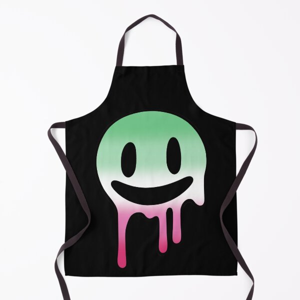 Item preview, Melting Smiley Face Abrosexual Pride Flag Colors, Trippy Drip Rave Abrosexual Design, Pride Festival designed and sold by Travelslightly.