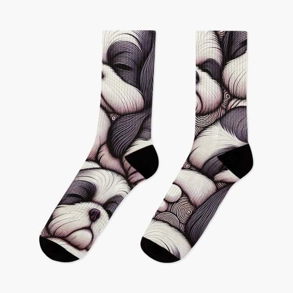 Item preview, Sleeping Shih Ztu Dogs designed and sold by Wags & Tails.