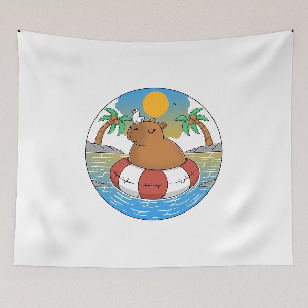 Item preview, Exploring Together: Capybara's Summer Vacation designed and sold by Artthree.