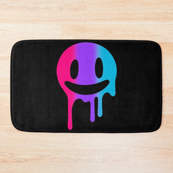 Item preview, Melting Smiley Face Androgynous Pride Flag Colors, Trippy Drip Rave Androgyne Design, Pride Festival designed and sold by Travelslightly.