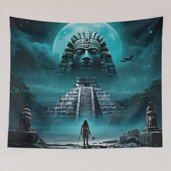 Item preview, mystical Mayan temple designed and sold by Mauswohn.