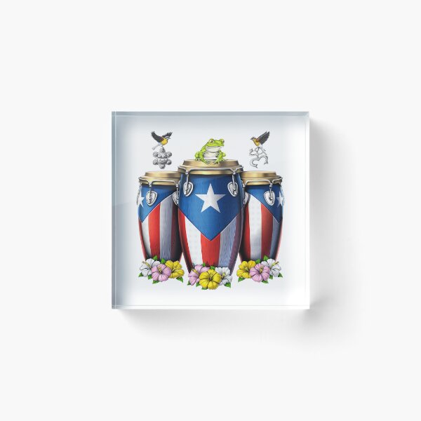 Item preview, Puerto Rico Boricua Drums designed and sold by underheaven.
