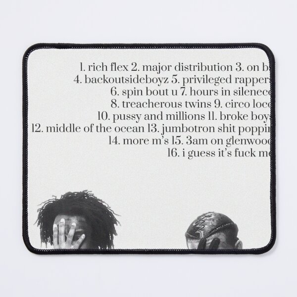 Item preview, drake-x-21-savage-her-loss-tracklist-poster designed and sold by roberthiksa.
