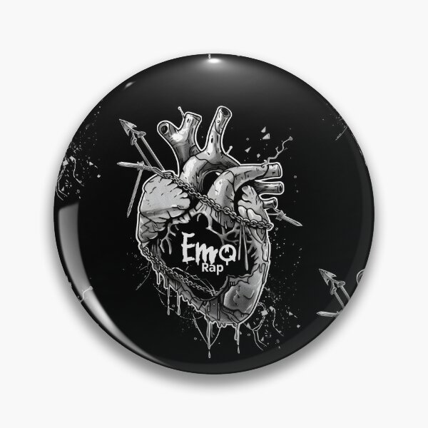 Item preview, Gothic Emo Rap Heart designed and sold by Piotrek0001.