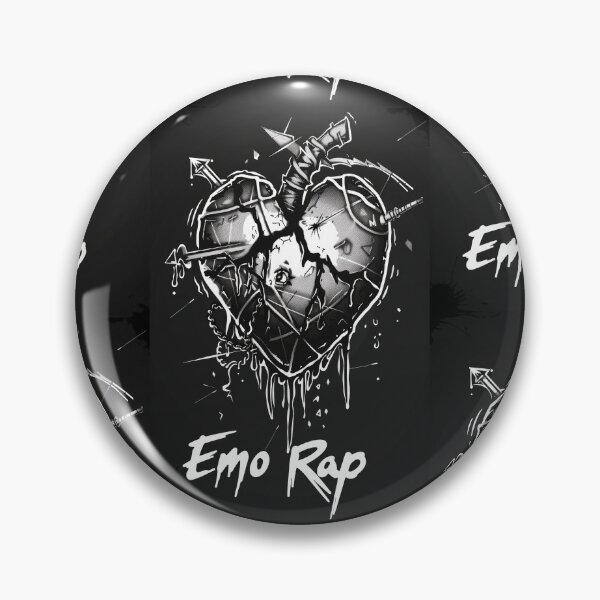 Artikelvorschau, Gothic Emo Rap Herz entworfen und verkauft von Piotrek0001.