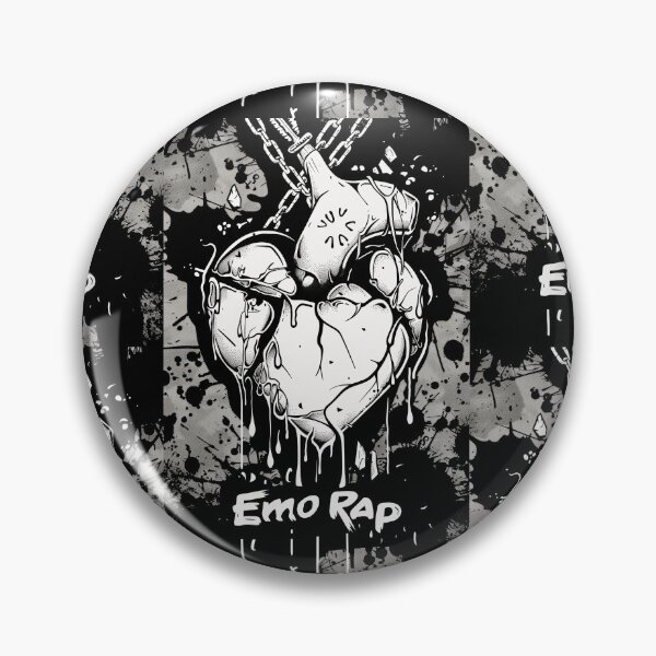Artikelvorschau, Gothic Emo Rap Herz entworfen und verkauft von Piotrek0001.