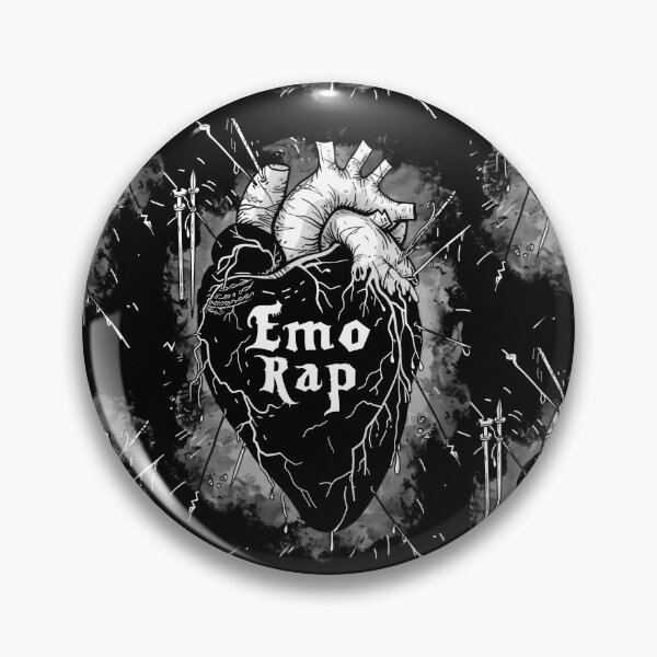 Item preview, Gothic Emo Rap Heart designed and sold by Piotrek0001.