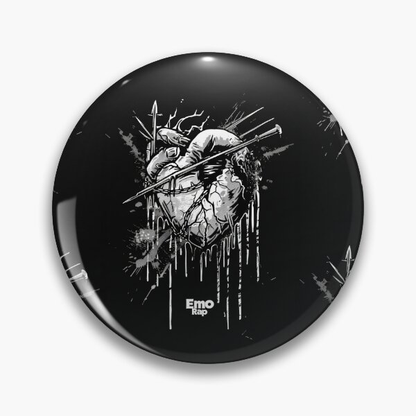 Item preview, Gothic Emo Rap Heart designed and sold by Piotrek0001.