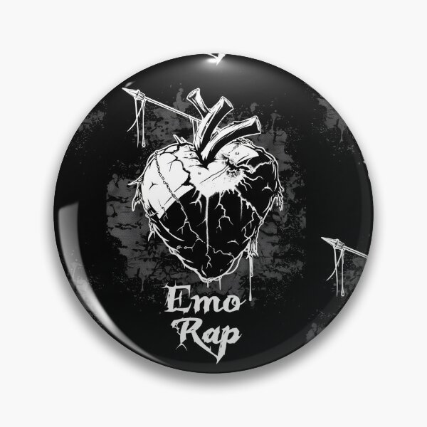 Item preview, Gothic Emo Rap Heart designed and sold by Piotrek0001.
