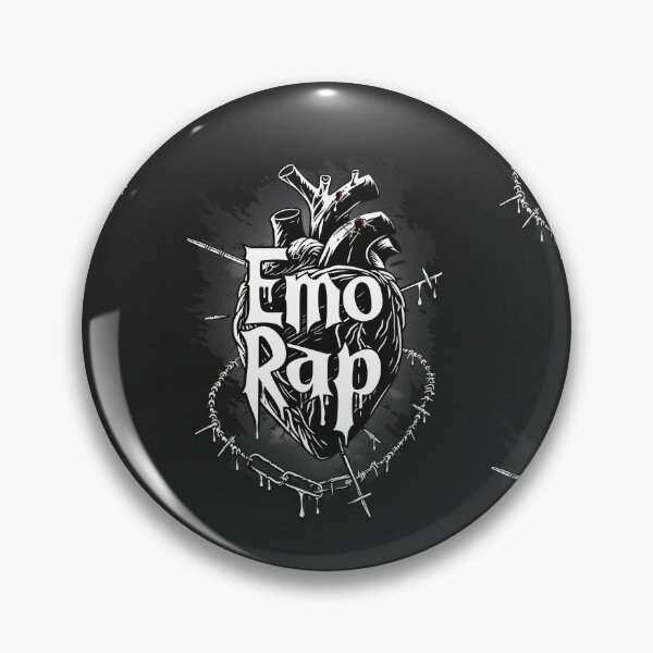 Item preview, Gothic Emo Rap Heart designed and sold by Piotrek0001.