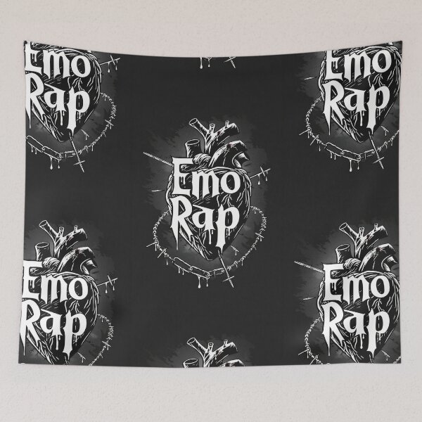 Item preview, Gothic Emo Rap Heart designed and sold by Piotrek0001.
