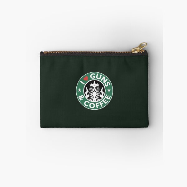 Item preview, I love Guns & Coffee Green Military Firearm Pistol logo designed and sold by 9un5.