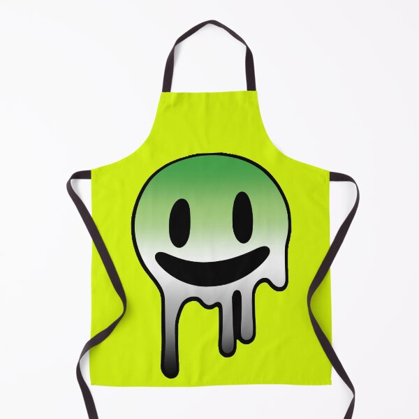 Item preview, Melting Smiley Face Aromantic Pride Flag Colors, Trippy Drip Rave Aromantic Design, Pride Festival designed and sold by Travelslightly.