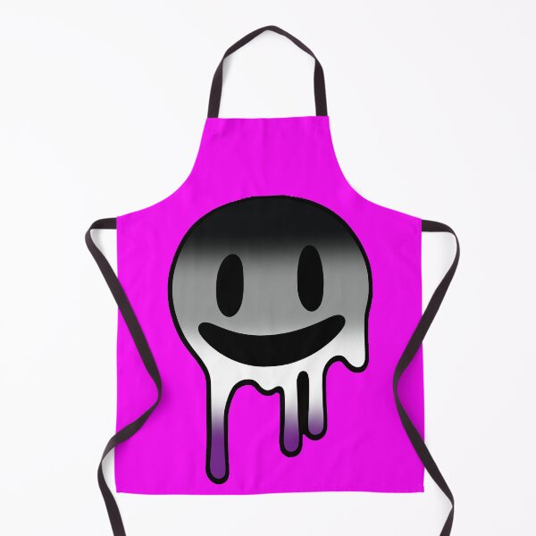 Item preview, Melting Smiley Face Asexual Pride Flag Colors, Trippy Drip Rave Ace Design, Pride Festival designed and sold by Travelslightly.