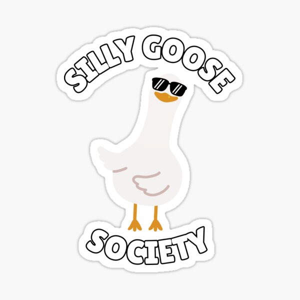 Artikel-Vorschau von lustige Grafik der Silly Goose Society, designt und verkauft von VENOHA.