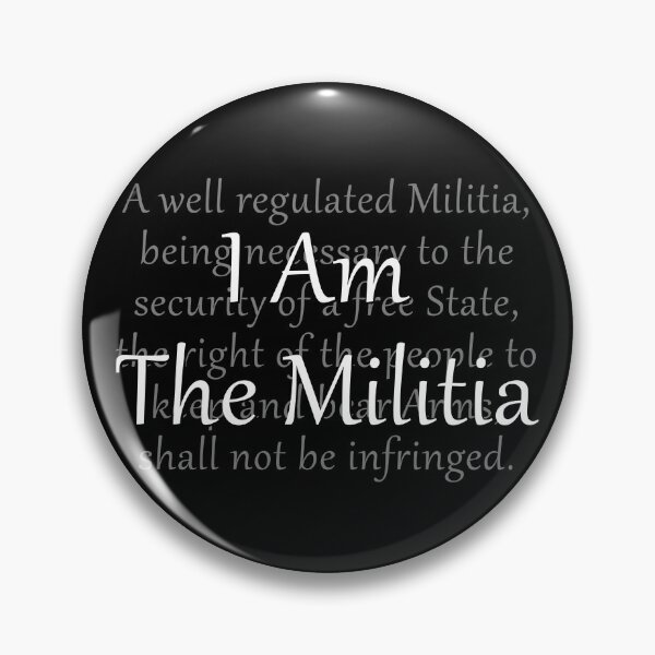 Item preview, I Am The Militia designed and sold by Paul-Prints.