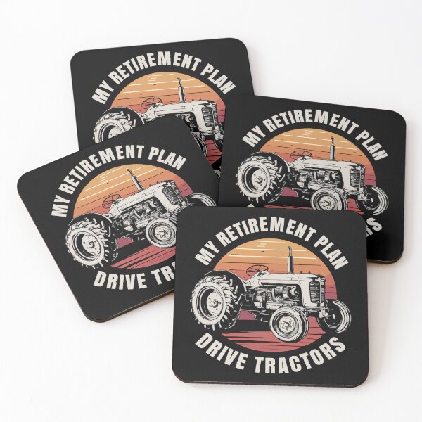 Item preview, My retirement Plan Drive tractors designed and sold by HandicraftArt.