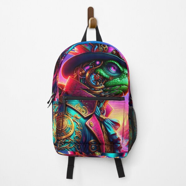Item preview, Wonderland Wasteland: No Wise Fish Would Ever Go Anywhere Without A Porpoise Cyber Steampunk Mock Turtle designed and sold by Paradocksick.