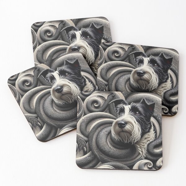 Item preview, Scottish Terrier Emergence from Swirling Illusions designed and sold by Wags & Tails.