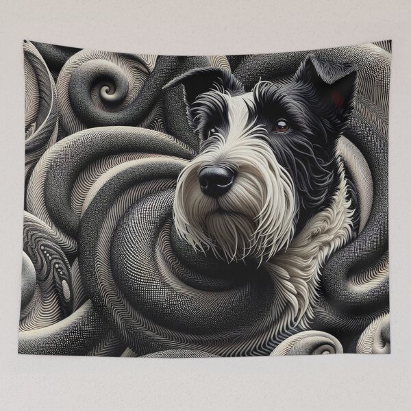 Item preview, Scottish Terrier Emergence from Swirling Illusions designed and sold by Wags & Tails.