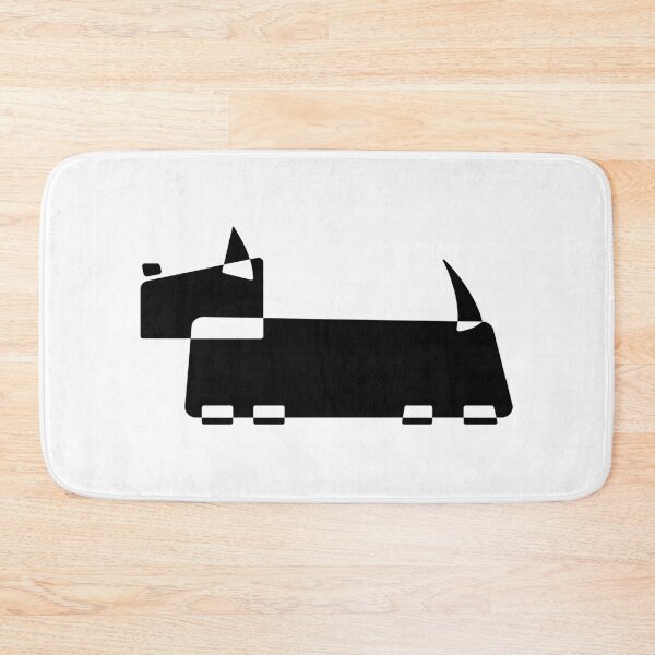 Item preview, Scottish terrier. Dog breed silhouette. Build your collection. designed and sold by ArchiTania Studio.