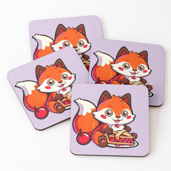 Item preview, Pie Time For Foxes designed and sold by CherryPinkArt.