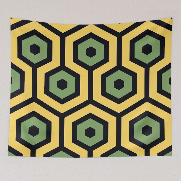 Artikelvorschau, Art-Deco-Sechseck-Muster entworfen und verkauft von RockBeeDesigns.