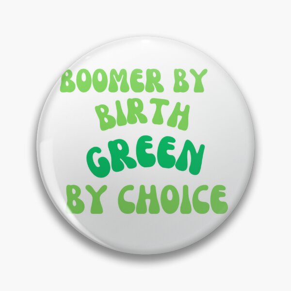 Aperçu de l'œuvre boomer vert créée et vendue par HUGreens.