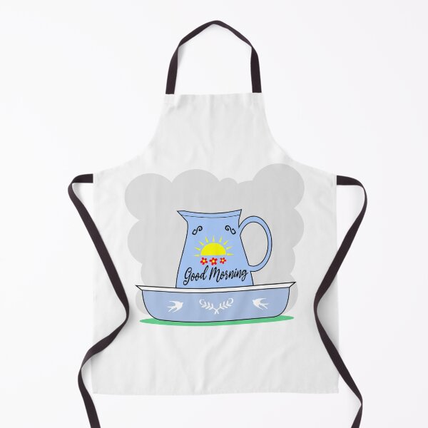 Item preview, Good morning, jug and wash bowl designed and sold by ZnDigitalPrints.
