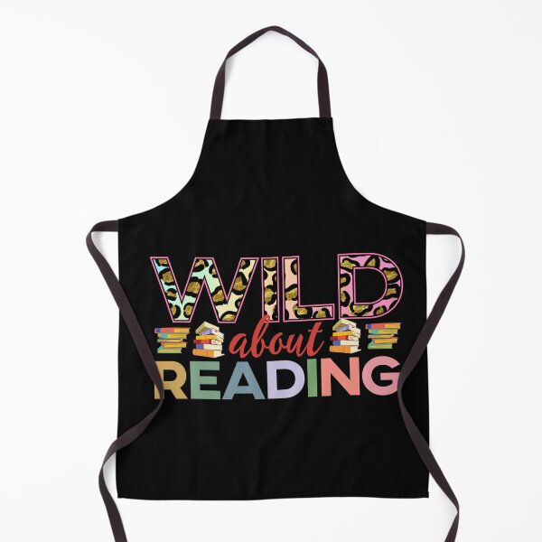 Item preview, Wild about reading, reading lovers designed and sold by cocochi.