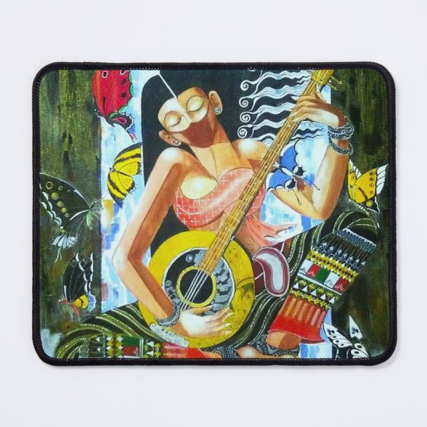 Item preview, Woman with Thai musicul instruments. designed and sold by Theartlanna.