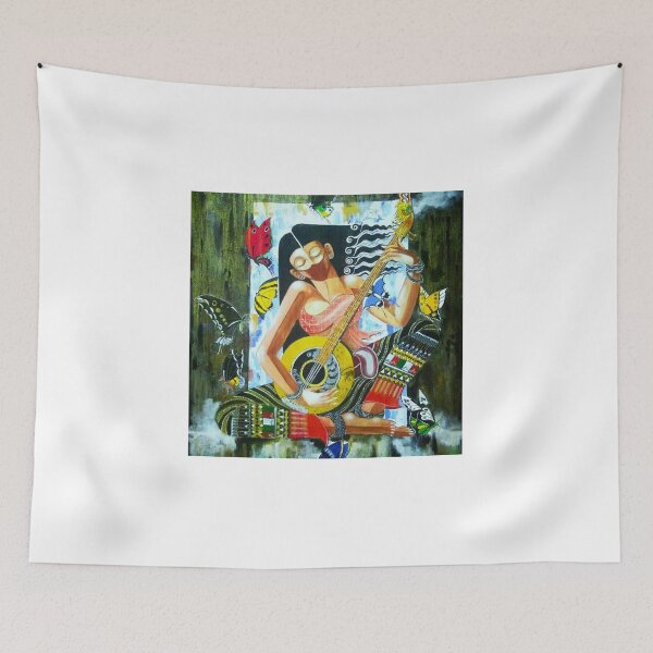 Item preview, Woman with  Thai musicul  instruments. designed and sold by Theartlanna.