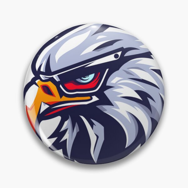 Item preview, eagle head glass gamer for mascot esport logo and icon designed and sold by asep sarifudin.