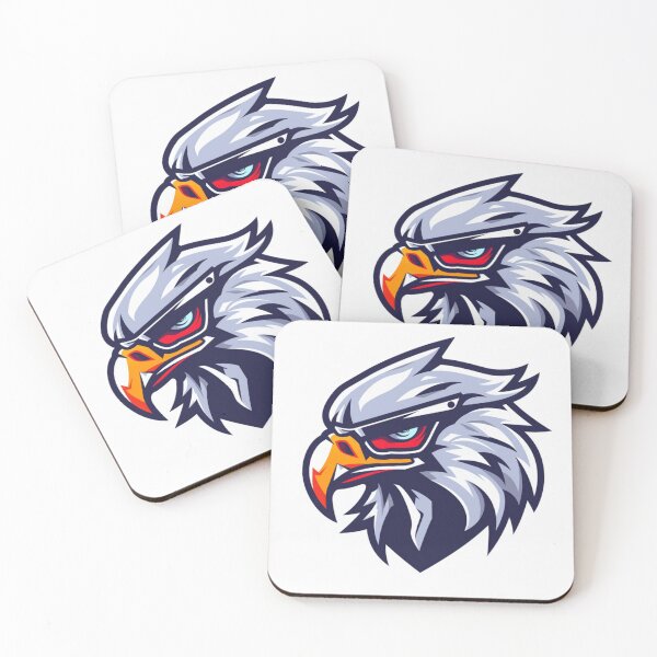 Item preview, eagle head glass gamer for mascot esport logo and icon designed and sold by asep sarifudin.
