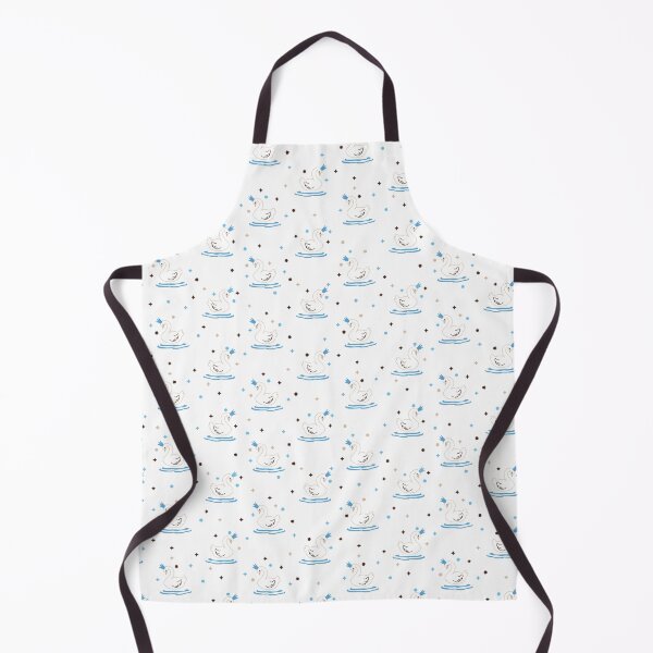 Item preview, Enchanted Swan Lake - Fairy Tale Crowned Swan Pattern designed and sold by FlinArt.