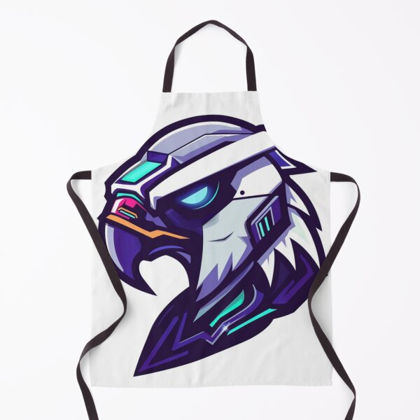 Item preview, cyborg hawk head gamer for mascot esport logo and icon designed and sold by asep sarifudin.