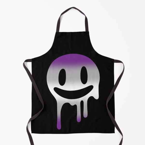 Item preview, Melting Smiley Face Graysexual Pride Flag Colors, Trippy Drip Rave Greysexual Design, Pride Festival designed and sold by Travelslightly.