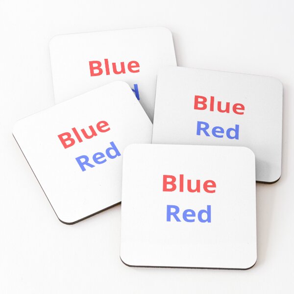 Item preview, Inverse colors RED BLUE designed and sold by flisq.