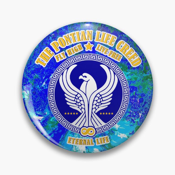 Item preview, Pontian Life Creed, Fly High, live free for eternity world  designed and sold by SueKnox.