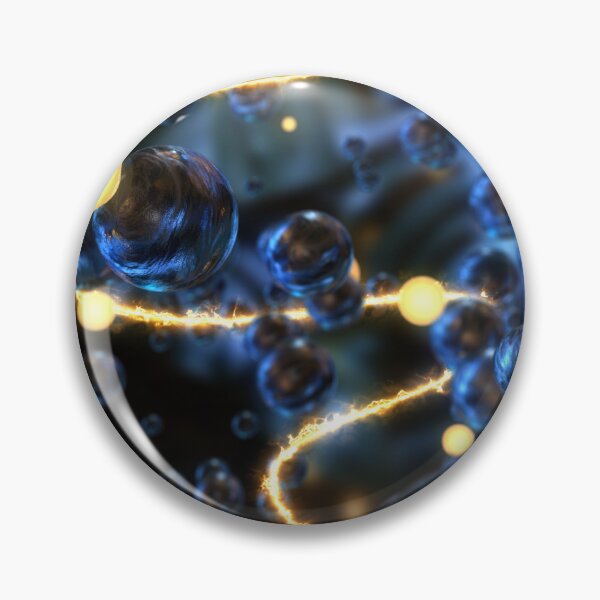 Item preview, Abstract Blue Orange Glass Orbs designed and sold by SuRReal3D.
